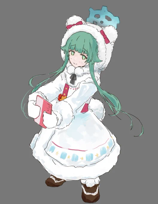 なんとなく前描いてた秋泉モミジさん 
