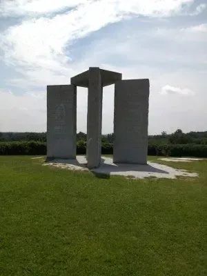 williamlstuart's tweet photo. The Georgia Guidestones are no more. Damaged by an explosion, the structure deemed "America's Stonehenge" was knocked over with a backhoe. Read my post about it.
https://t.co/FBbotKbKkI
#Georgia #Guidestones #conspiracy https://t.co/oQQ2reioQt