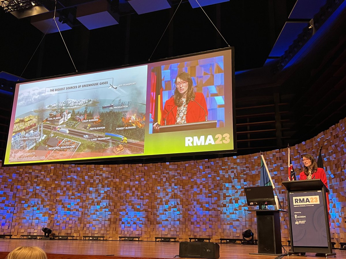 @AnikaMolesworth: “We know what is causing #ClimateChange, but do we have the courage to change the way we live? #ClimateEmergency #RMA23 @ACRRM @RuralDoctorsAus @ACRRMPresident @MaritaCowie @RuralDocsVIC @HEALenviron @climatecouncil @farmingforever @healthy_climate @DocsEnvAus