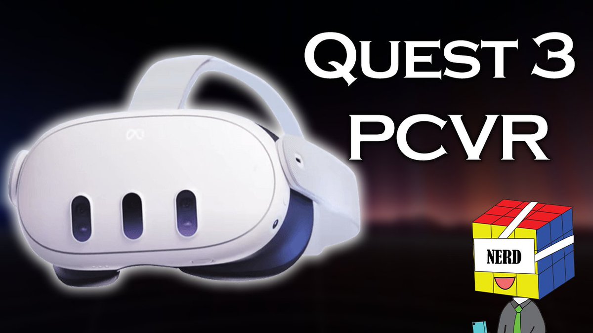 A_Random_N3rd's tweet photo. LIVE🔴| TESTING THE META QUEST 3 ON PCVR! HOW WILL IT PERFORM?! #youtubelive #youtube #quest3 #vtuber #MetaQuest3 #pcvr #vrlivestream #smallstreamer
https://t.co/tvOclmedkO https://t.co/xkGIvS4iQz