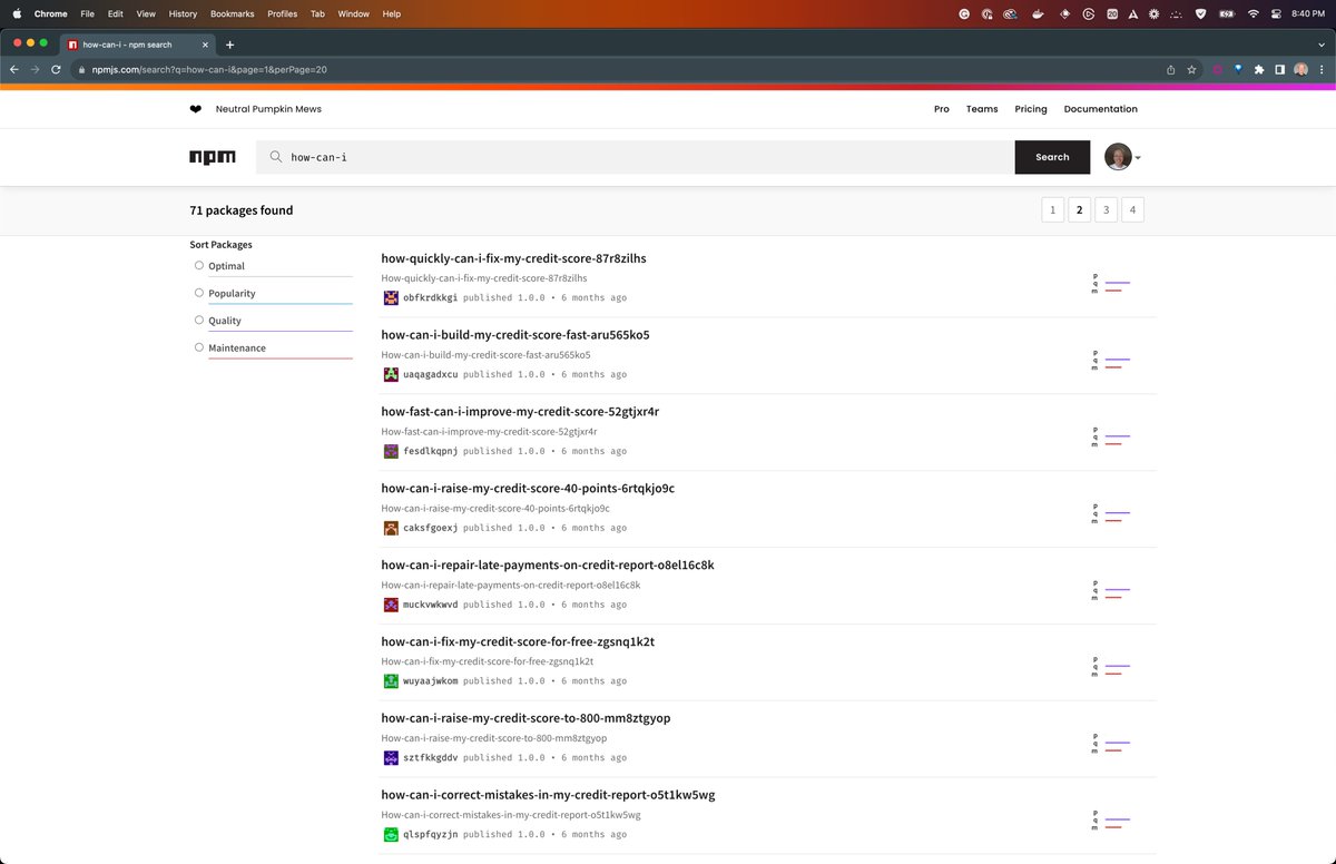 kuizinas's tweet image. #npmjs is being abused to create backlinks

npmjs.com/search?q=how-c…