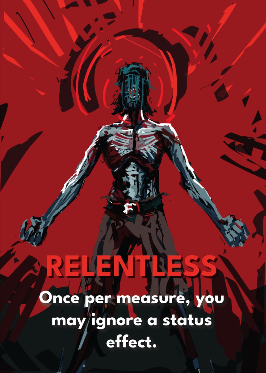 Happy_Slaying's tweet image. Today's PUNISH Slayer Card reveal is 𝑇ℎ𝑒 𝑅𝑒𝑙𝑒𝑛𝑡𝑙𝑒𝑠𝑠.   By removing the side-effect of the game's heaviest card, you have nothing to fear trying to wipe out your opponent in a single blow. 

kck.st/45y9IP2

#cardgame #boardgame #Halloween #gaming #punish