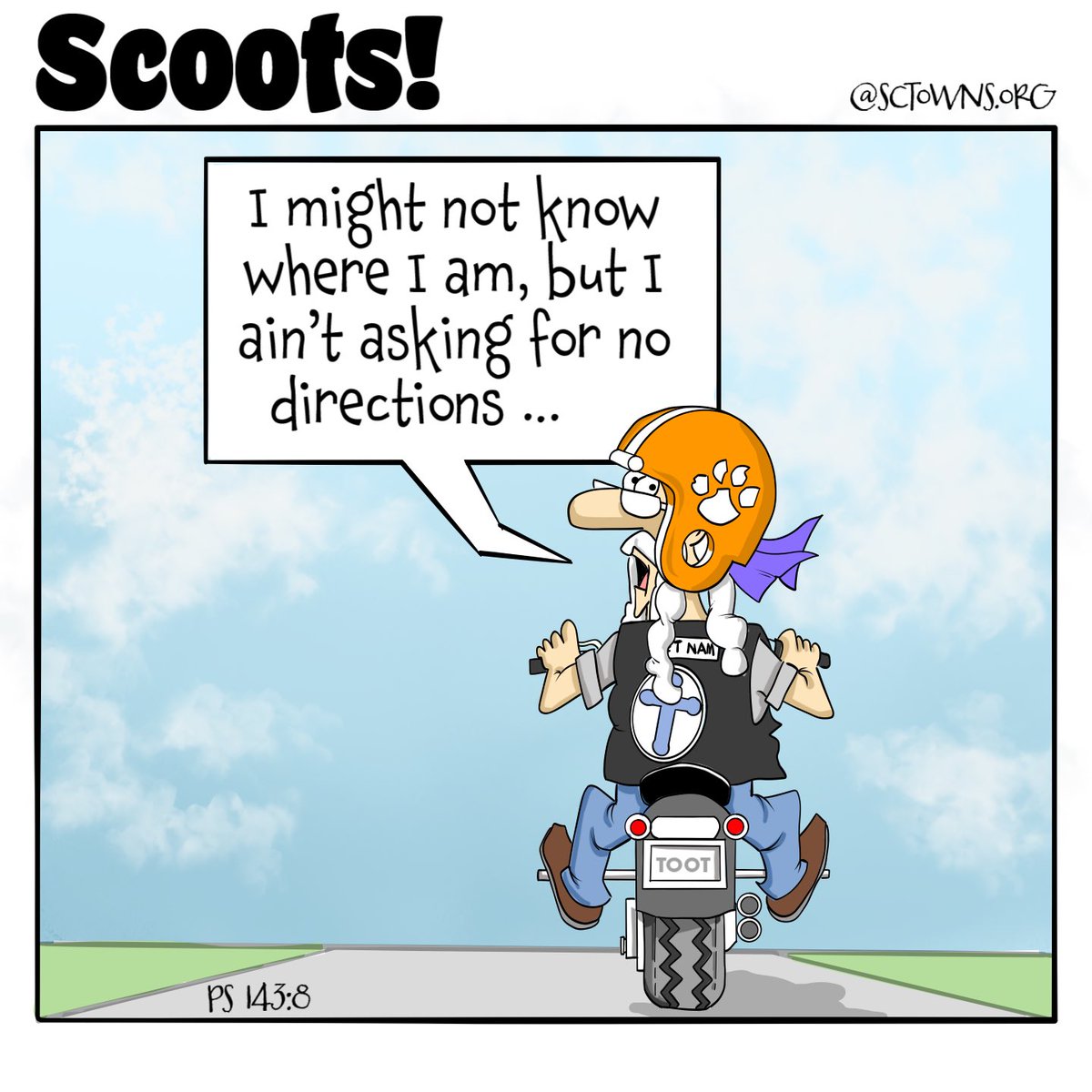 Not everyone who rides is reckless, and not everyone who wanders is lost.