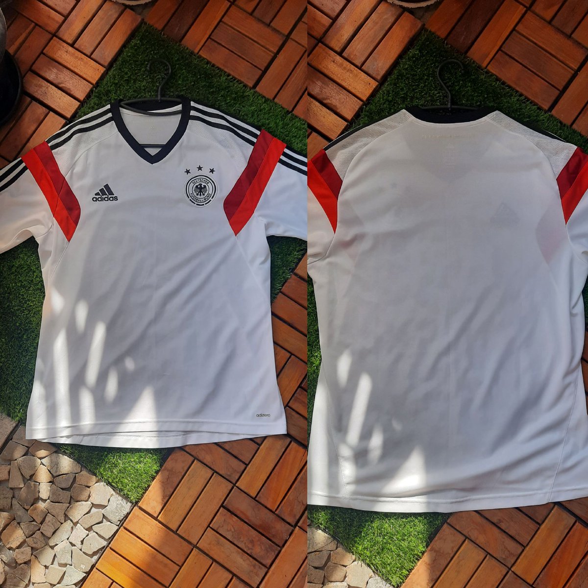 Bookmarkjersey's tweet photo. #jersey4sale #jerseyforsale 
@Jerseyforum @jerseysneil @jersey_ciamikk 

Germany Training 2014 | L (+-75x55) | All Ori | 200K 

Tokopedia: https://t.co/rjAa4uEMHE

Shopee:
https://t.co/ot8EBKsygW
https://t.co/Jz6afkzG2g. Thanks 🙏 https://t.co/vAM8Al7E2j