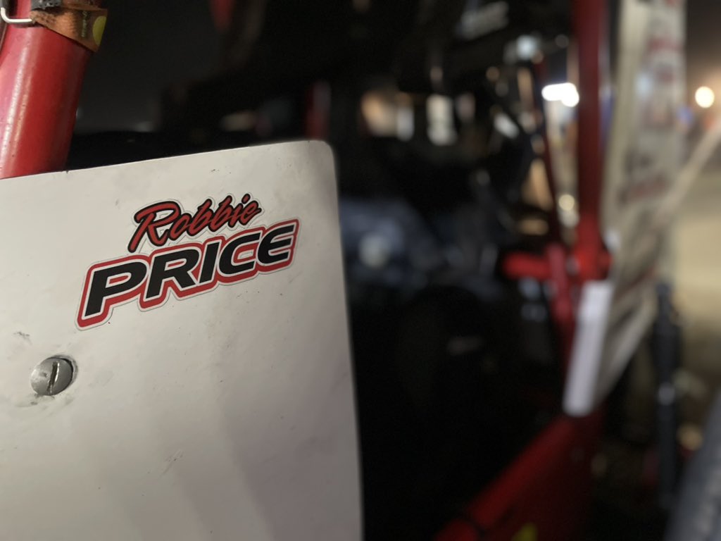 WorldofOutlaws's tweet photo. Starting 3rd is @Rprice21.

It’s Price’s 107th career World of Outlaws @NosEnergyDrink Sprint Car Feature start, and he’s eying his first Series win from the second row!

𝗖𝗢𝗠𝗜𝗡𝗚 𝗨𝗣 𝗢𝗡 @DIRTVision. https://t.co/grGtCfiMwc