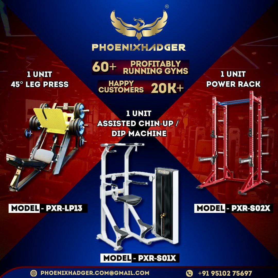 ChristianRavi's tweet photo. 🏋️‍♂️ Elevate your gym experience with us!
📞 +91 95102 75697
📧 Iamphoenixhadger@phoenixhadger.com 
#importer #gymequipment #manufacture #vadodara #baroda #gujarat #india https://t.co/144vugLaQK