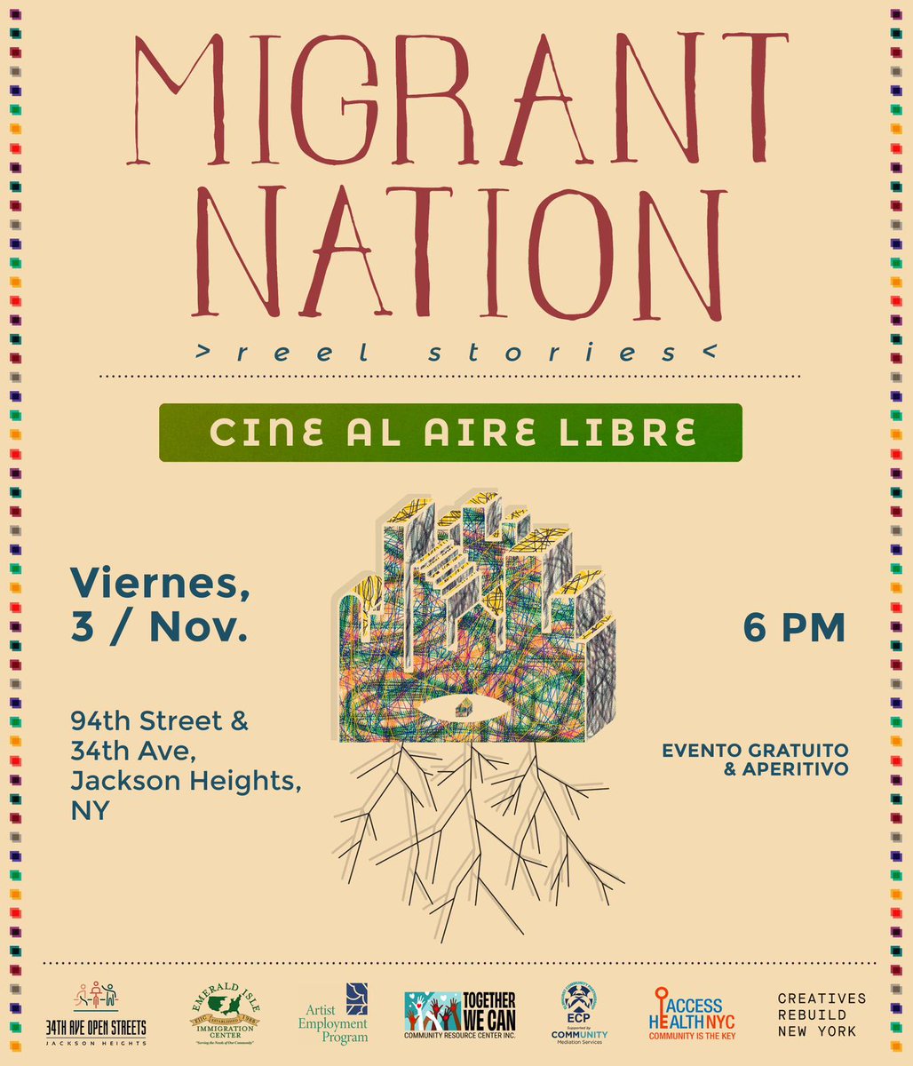 Están invitados este viernes 3 de Noviembre 2023 en Queens parte de nuestra historia 👉