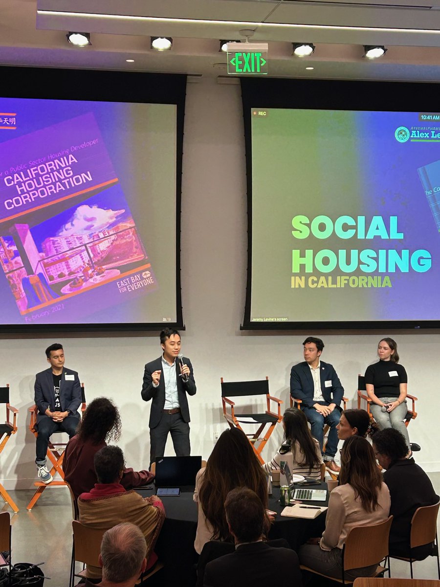 Happy to discuss my social housing legislation #AB309 + our recent learning trip to Singapore at Housing Leadership Day 2023! 

Yes we can build social housing in our backyard