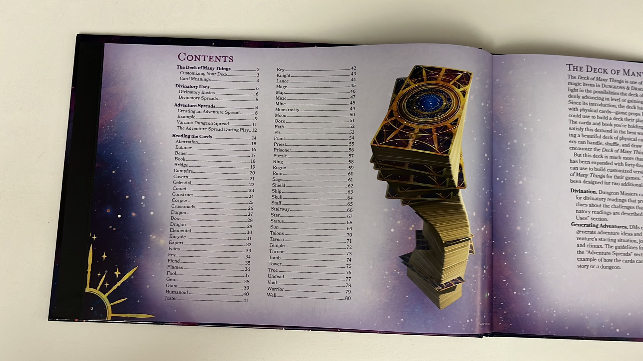 D&D 5E - Book & Deck of Many Things Sneak Peek!