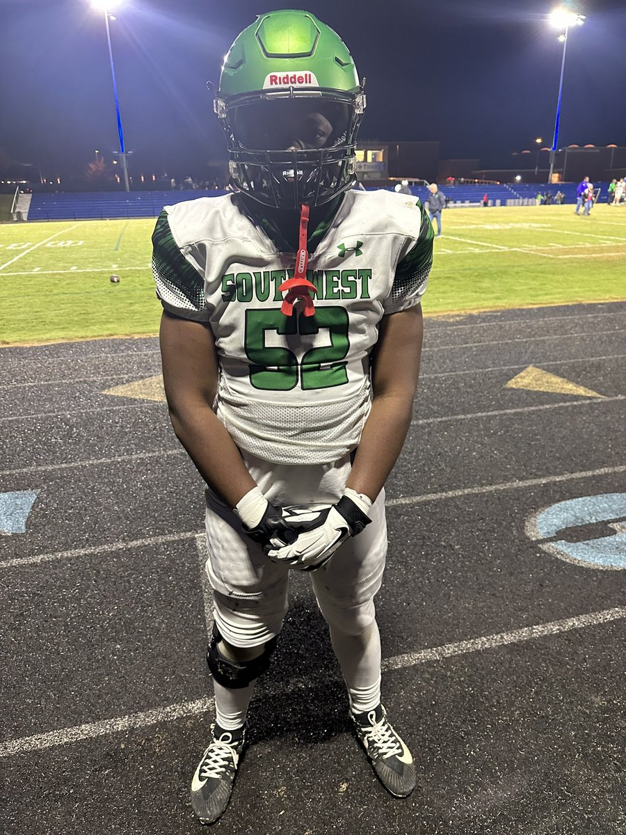jackiejohnson's tweet photo. Congrats @SouthWestGHS @SWCowboys_Athl on your win against #Ragsdale #EvanJohnson https://t.co/o0Df3jeuT6