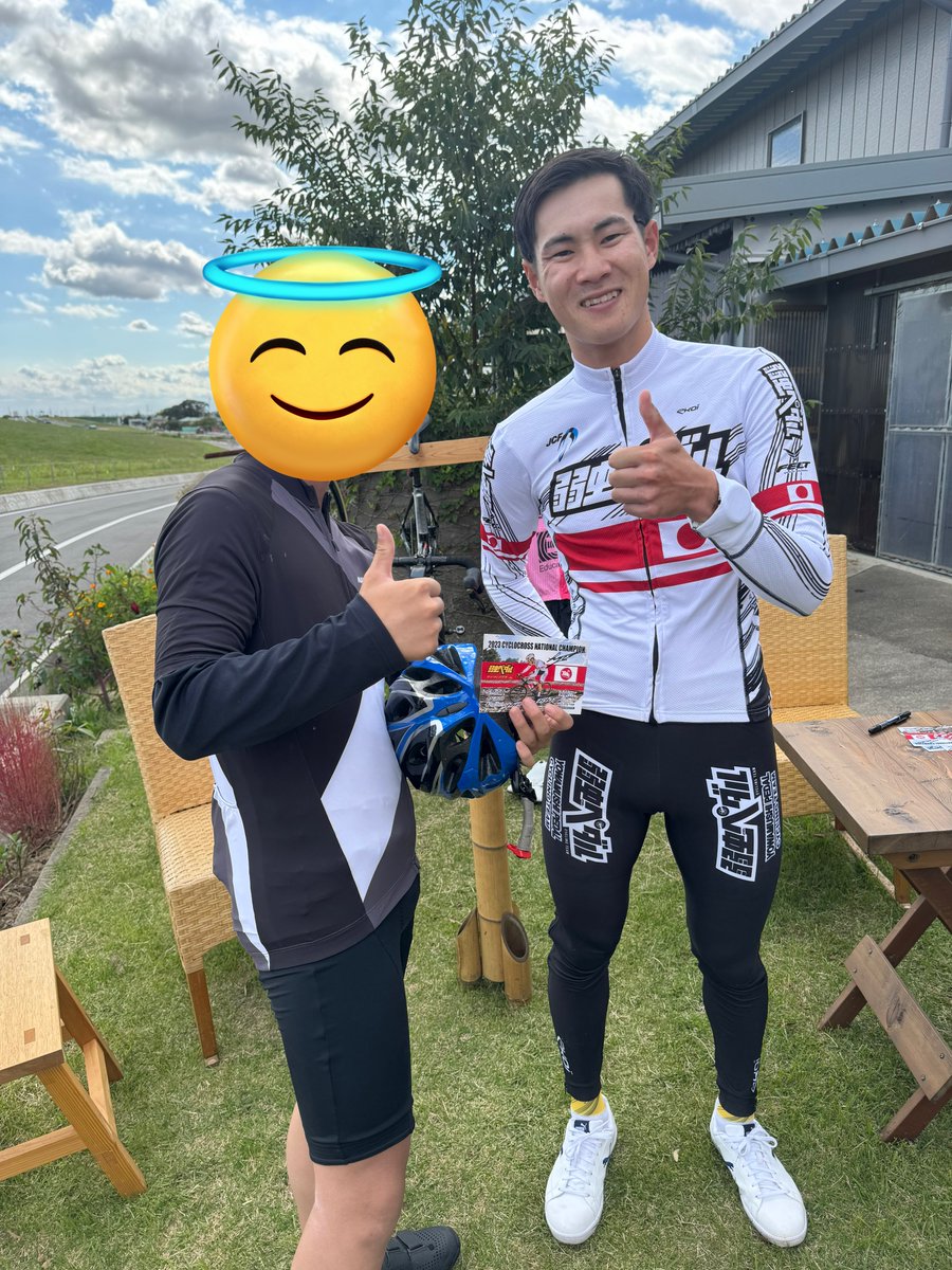 ebitenKhoda's tweet photo. 今日は竹林カフェで織田選手@hijirioda のトーク会&グループライド!超楽しかった! #ロードバイク #KhodaBloom #FELT https://t.co/yczZExidtf