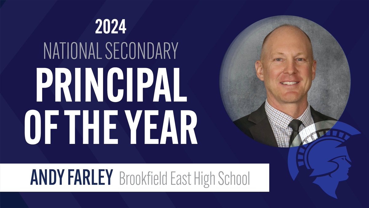 Elmbrook Schools (@elmbrookschools) on Twitter photo #BREAKINGNEWS Congratulations to <a href="/BEHS_SDE/">Brookfield East</a> Principal Andy Farley for being named the 2024 National Secondary Principal of the Year by <a href="/NASSP/">National Assoc. of Secondary School Principals</a>! Giving a brand new meaning to #SpartanNation. #BEexcellence #becomewhatsnext #BREAKINGNEWS Congratulations to <a href="/BEHS_SDE/">Brookfield East</a> Principal Andy Farley for being named the 2024 National Secondary Principal of the Year by <a href="/NASSP/">National Assoc. of Secondary School Principals</a>! Giving a brand new meaning to #SpartanNation. #BEexcellence #becomewhatsnext