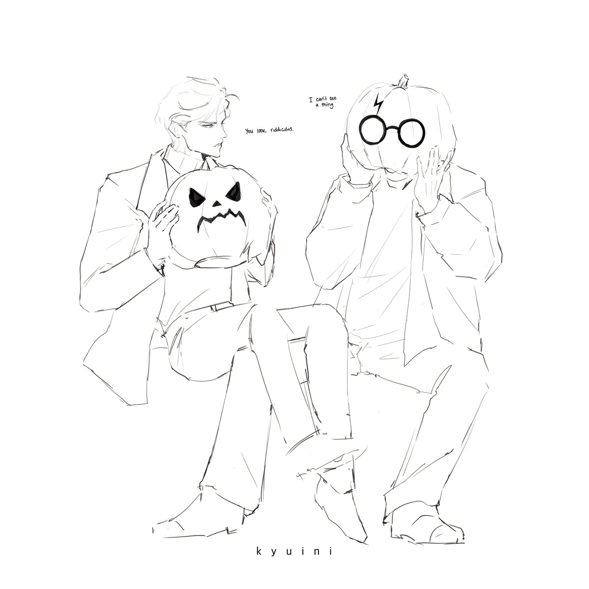 _kyuini's tweet photo. i’m sick and haven’t been able to finish anything, i’m sorry :(

#drarry #hpdm https://t.co/bzqmRS5FPa