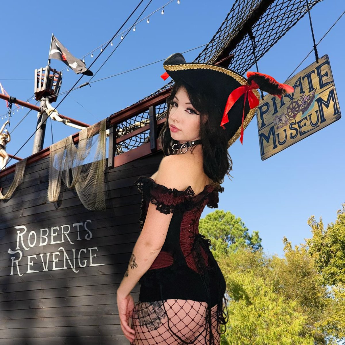 krazykatsuni's tweet photo. ๐๐ป 31 Days of Halloween ๐๐ป
Day 20
Pirate Booty ๐ดโโ ๏ธ๐คช come see me for pirate weekend this weekend!
exclusive photos on my ๐ถ๏ธ site!
#krazykatsuni #onlypaws #halloween #31daysofhalloween #photoset #spookyseason #spooky #halloween #day20 #pirate #piratebooty #pirateweekend https://t.co/2wfJeOd8ra