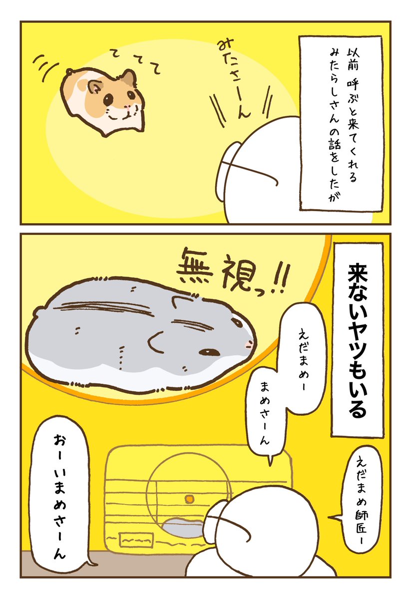 えだまめさんは呼ばれて来るか?(1/2) (再掲)