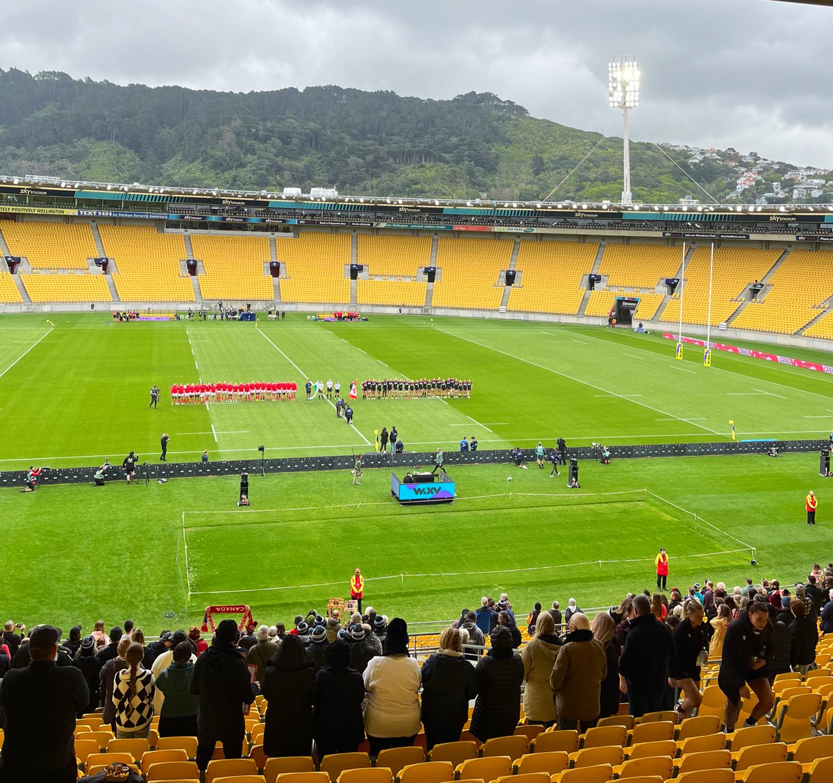 Gameday 🏴󠁧󠁢󠁷󠁬󠁳󠁿v🇨🇦 #WXV1