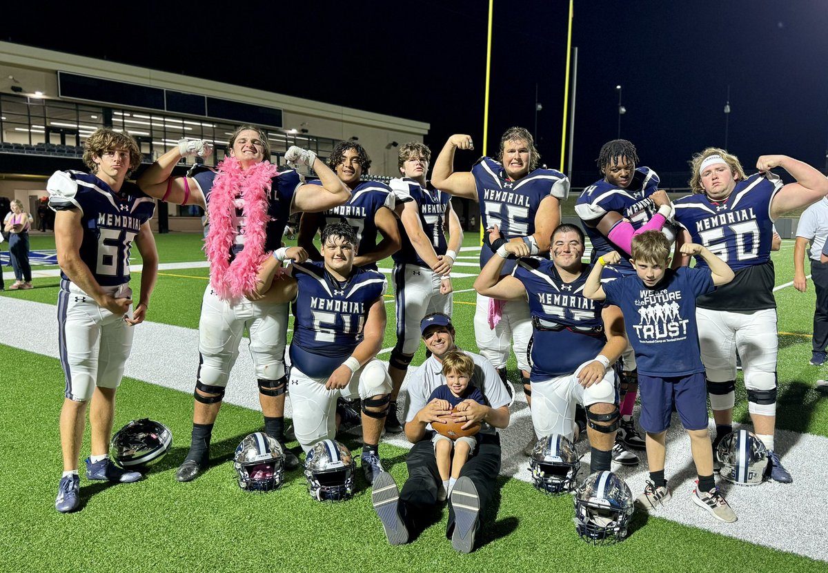 34-29 W puts the Wildcats 7-1 overall and 4-1 in district 🔥 So proud of how this group handled the adversity and put their noses down and grinded in the second half running the football 💪🏻 #StartsUpFront #HandleHardBetter #TRUST