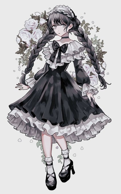 「choker gothic lolita」 illustration images(Latest)