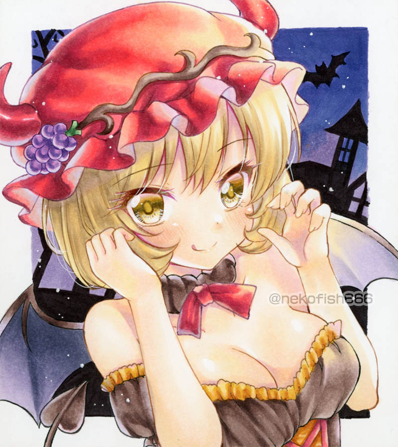 東方「#東方project#秋姉妹#秋穣子 」|ねこ魚のイラスト