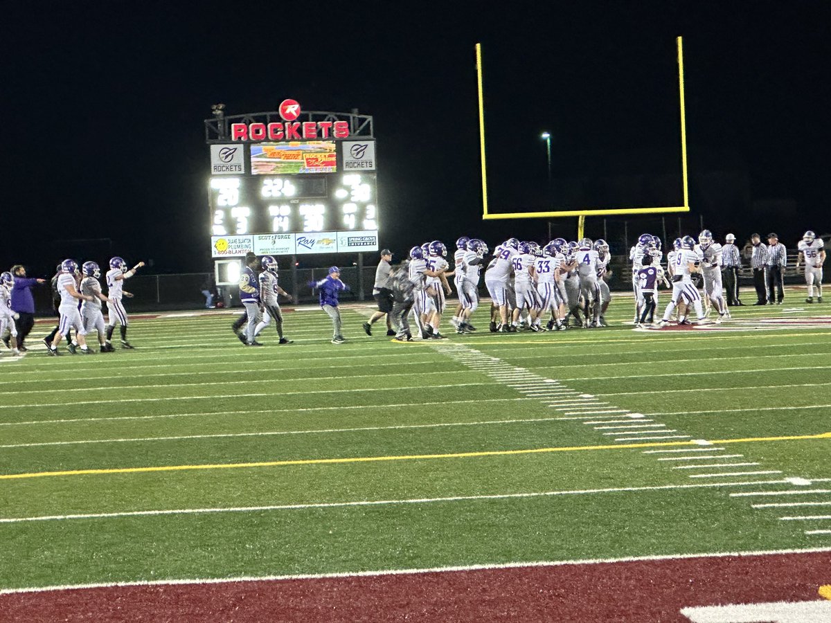 Congrats to @RTHS_Football on the conference championship! #Teamtogether #HubW