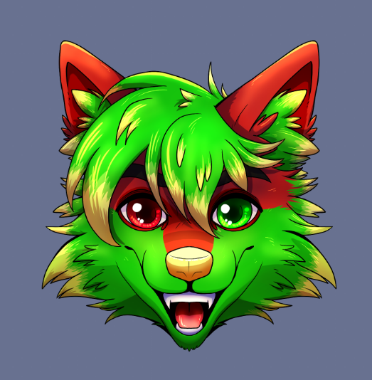 MunSummer's tweet photo. A lil cute headshot of the boi! This ref sheet has been quite interesting~ https://t.co/F03zdErBr2