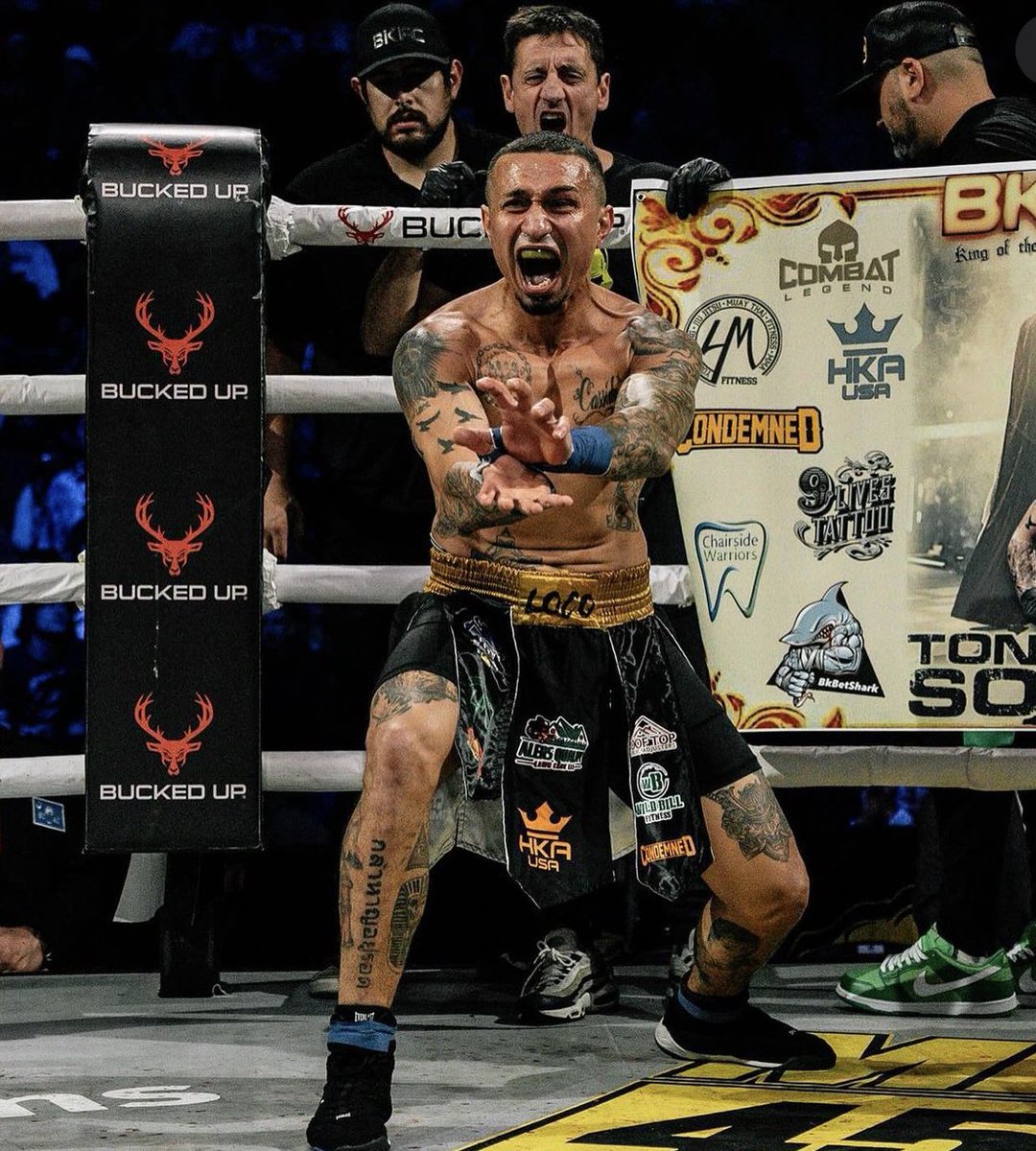 MMAUNCENSORED1's tweet photo. Tony Loco Soto defeated Kevin Croom by UD in a 5 round slugfest 🩸 #BKFC52 https://t.co/DtpVz1A2mh