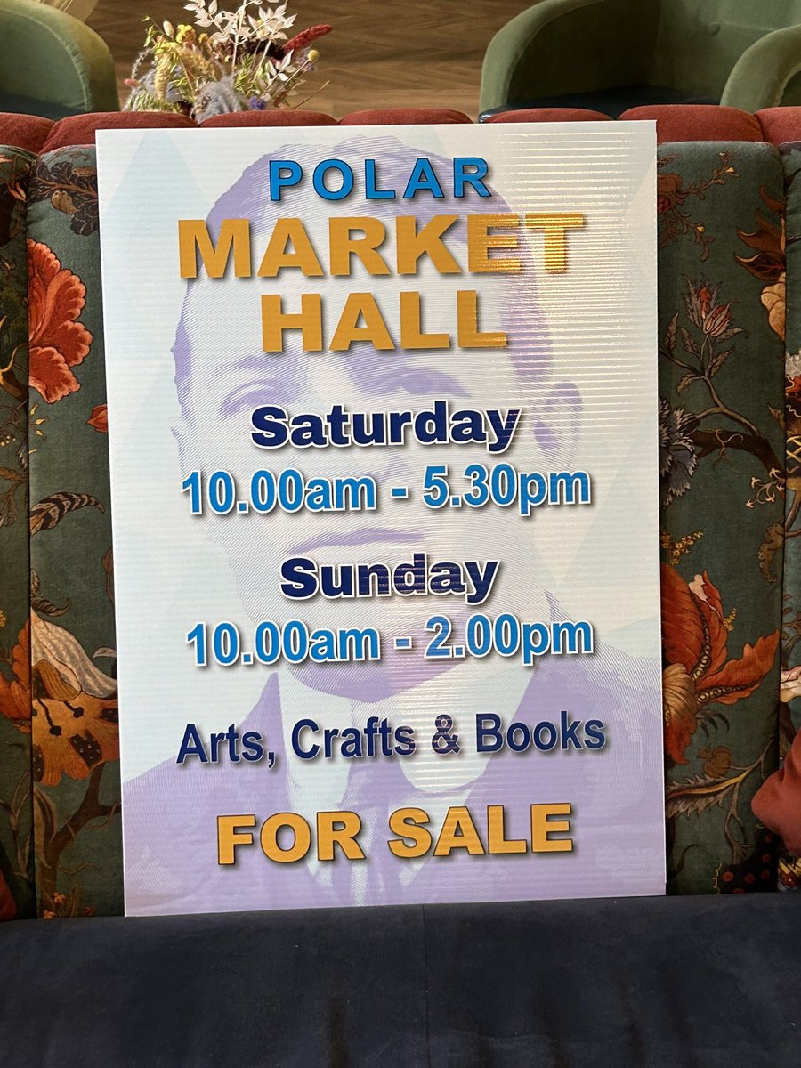 Don’t miss out on the Polar Market this weekend. Located in The Abbey during the 23rd Annual Shackleton Autumn School.