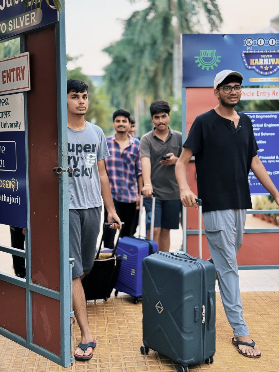 KIITUniversity's tweet image. Our students bid goodbye to the campus, eagerly anticipating the festivities of Puja. May this vacation bring you endless happiness, cherished moments, and the warmth of family. Until we meet again!

#KIIT #FestiveMode #VacationVibes