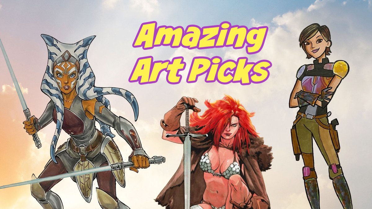 Here's this week's Amazing Art from <a href="/parentdaniel/">DAN PARENT !</a> <a href="/AxelMedellin/">Axel Medellin ( @axelmedellin.bsky.social )</a> <a href="/khoiphamart/">Khoi Pham</a> <a href="/awyeahfranco/">Franco</a> <a href="/RobertAtkinsArt/">Robert Atkins - Elders Of the RuneStone</a> <a href="/ScaleraMatteo/">Matteo Scalera</a> <a href="/AgnesGarbowska/">Agnes Garbowska🦄</a> <a href="/aaronlaurichart/">aaronlaurichart</a> <a href="/GeneGonzales/">Gene Gonzales</a> <a href="/tomreillyart/">Tom Reilly</a> @karibu_draws <a href="/Marco_Rudy/">Marco Rudy</a> and more!
entertainmentfish.com/2023/10/21/ama…