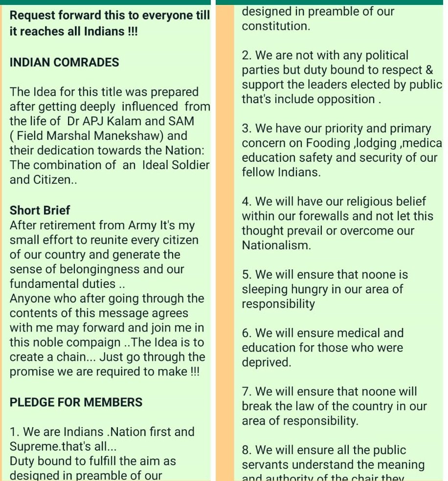 ColAmitkumar's tweet image. Humanity is missing these days. Even in our country. No one speaks of unity, love or affection. Media & political parties are busy with such opinions of hatred & creating an influence on the general public. Those who are responsible citizens are not bothered about what we are…