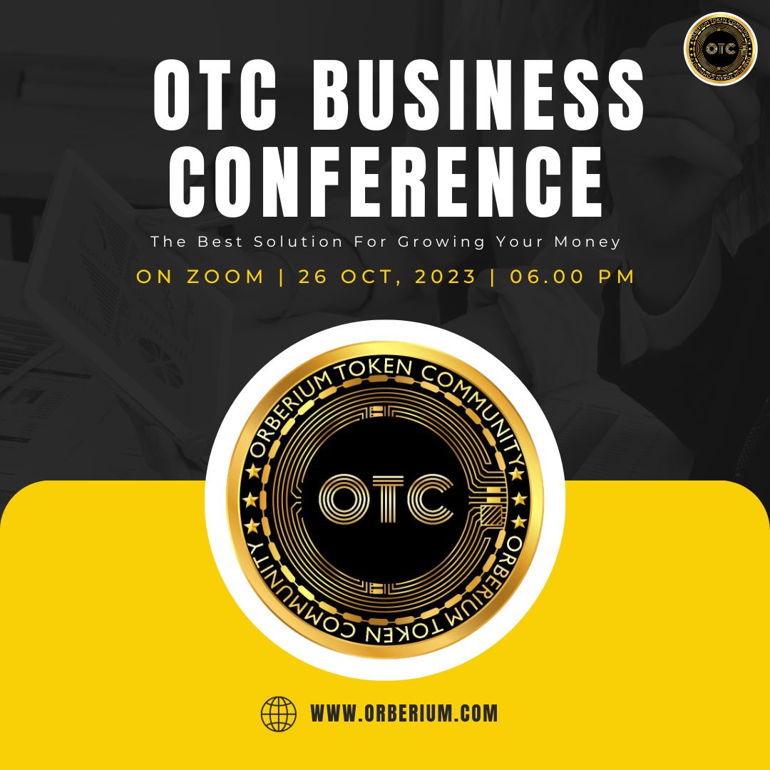 orberiumtoken's tweet photo. Topic: Orberium Token
Time: Oct 26, 2023 06:00 PM Mumbai, Kolkata, New Delhi
Join Zoom Meeting
https://t.co/Xh1mQednlV...
Meeting ID: 963 5979 9609
Passcode: 123456
💰💰💰💰💰💰💰💰💰💰
Join Now on - https://t.co/ZRRIoeUnQB
#OrberiumToken #Orberium #OTC #otccoin #crypto #cryptocurrency #cryptonews
