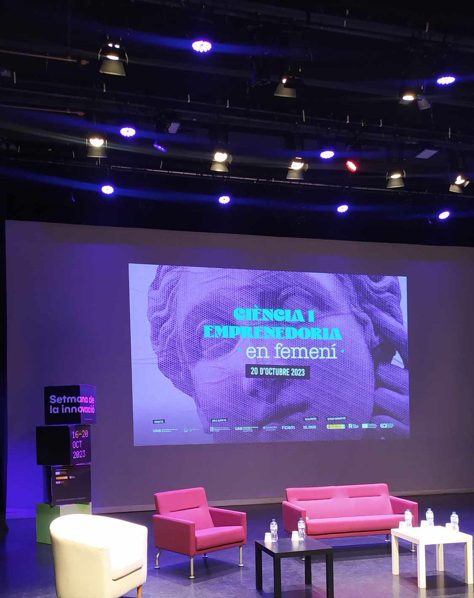 Yesterday, we had the honor to attend the "Women in Science and Entrepreneurship. Let's Overcome the Imposter Syndrome".
💫 Inspirational speeches and empowerment talks  from #UAB's women, leaders in innovation and entrepreneurship.
#InnovationWeekUAB #WomenEmpowerment #UAB