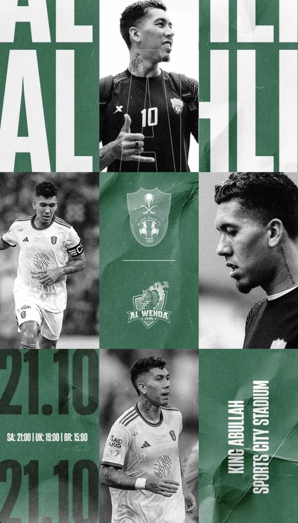 AFC4NET's tweet photo. روبيرتو فيرمينو عبر "IG" . https://t.co/uT1VmSpTzM