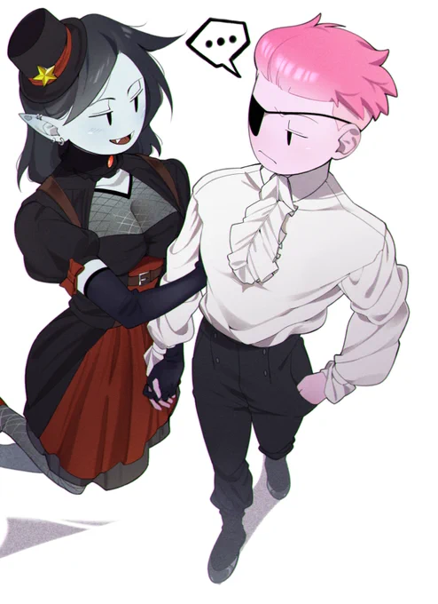 ... #Bubbline #adventuretime #FionnaandCake