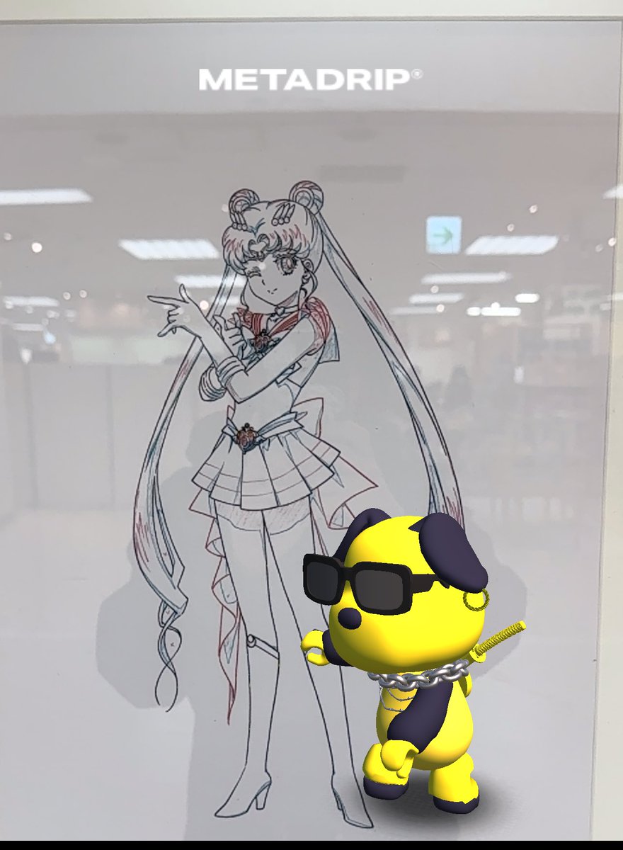 lulu3love's tweet image. メタ撮り散歩〜📷✨

アニメイベントでセーラームーンや遊戯王のキャラデザなどで有名な
アニメーターの只野和子&amp;amp;松野浩美さんに会ってきました🥰
月に変わっておしおきよ😆

#MetaSamurai #1BLOCK  
#MetaDrip 
アプリダウンロードはこちら(iOS)👇
apps.apple.com/jp/app/metadri…