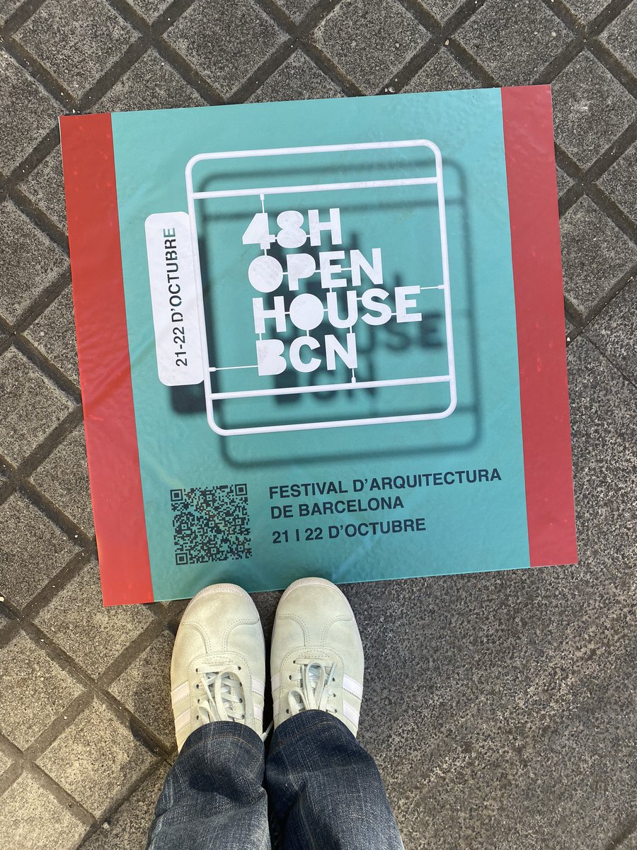 svilarg's tweet photo. A punt per la primera visita del festival! #ohb23 #construeixelteuOHB @48hOpenHouseBcn #casadelesPunxes https://t.co/LJEnEwffMt