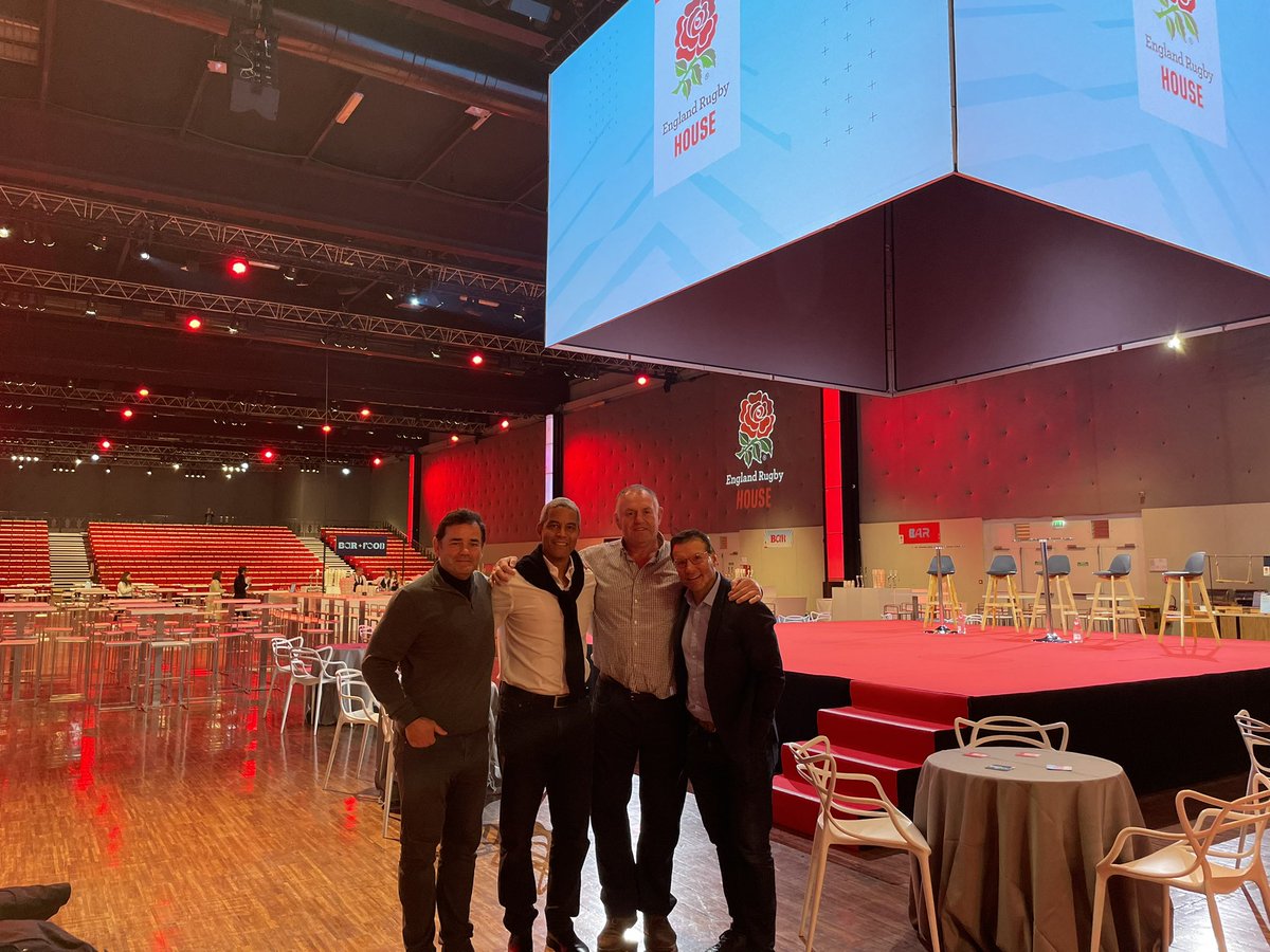 Fun afternoon with @engrugbytravel and these three. Little trip down memory lane, involving mostly alcohol, childish behaviour and players being shot the day before a World Cup semifinal 😱🤣🤣