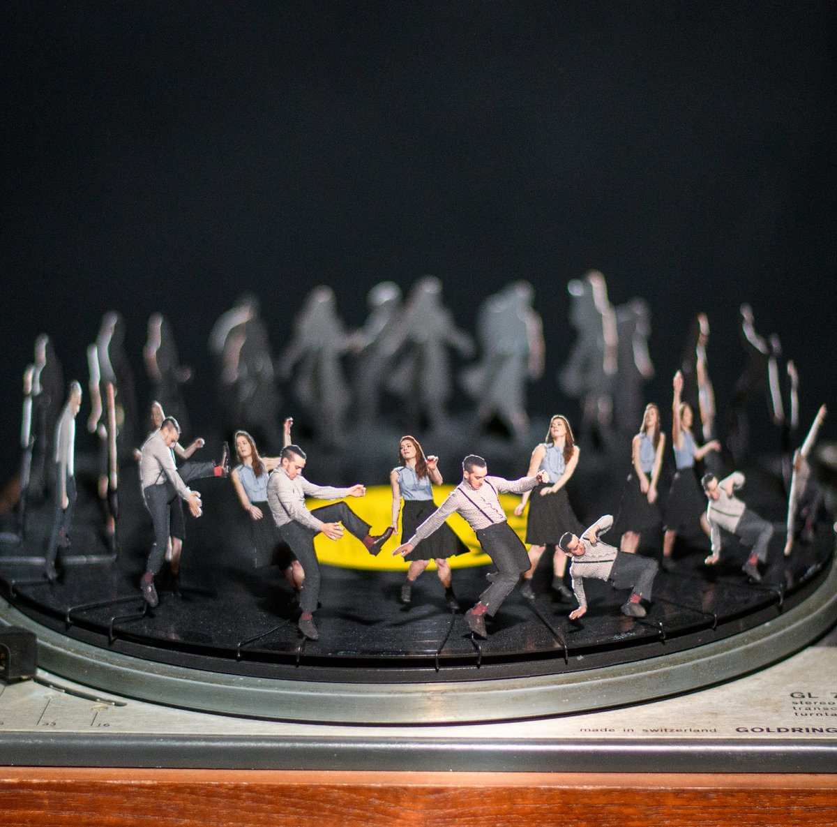 MartynLukey's tweet photo. Today's the last chance to visit '50 Years On The Soul Stays Strong'. A pleasure to work with @deanchalkley_  @william_titley to create an immersive show of photos, film, sculpture &amp; sound. Open 10-4 in the old WHSmith unit @gawiganshopping
#northernsoul #visitwigan #wigancouncil https://t.co/ZgPLACS6ZM
