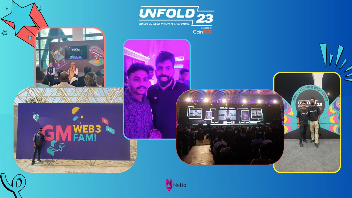 0xnefto's tweet image. Team Nefto had some fun at #Unfold2023