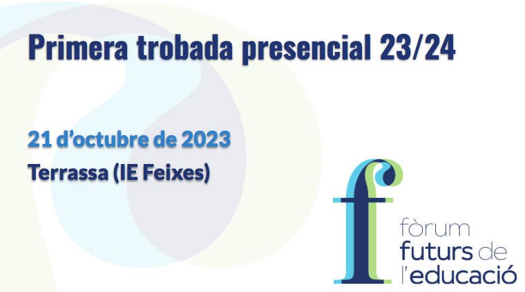 futurseducacio's tweet photo. Avui fem la primera jornada del curs 23/24 per enfortir la xarxa i seguir aprendent entre iguals. Generar accions i reflexions conjuntes per seguir aportant a la millora de l'educació en un món global complex és la nostra raó de ser 🌏💚

Moltes gràcies @IFeixes per acollir-nos! https://t.co/rjHIofnFzq