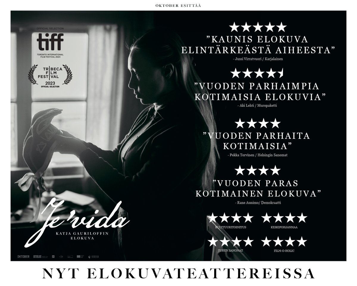 FFfuturefilm's tweet photo. HUOM!
https://t.co/S5FXUouujd -sivustolla on tekninen häiriö jonka takia BioRex näytökset eivät näy.
Jos Je’vida ei näytetä paikkakunnallasi, kannattaa olla yhteydessä oman paikkakunnan elokuvateatteriin ja esittää pyynnön sen näyttämisestä. 😊
#jevida #nytleffaan #biorex https://t.co/QphJg59QQL