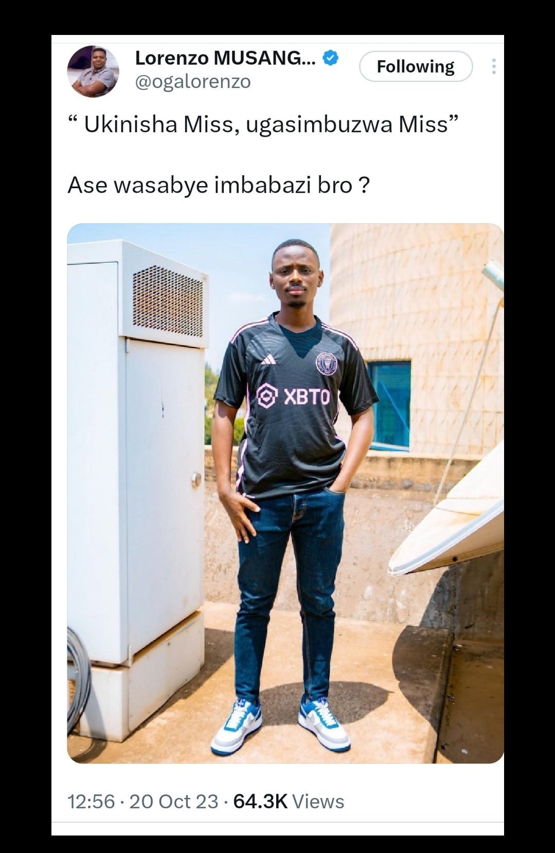 Umusore wibana🇷🇼 on X: Uyu mujama LORENZO always arahubuka cyane  mugupostinga ,ibaze kuvuga ibihuha nkibi kumunyamakuru mugenzi wawe ngo  yirukanywe kandi atirukanywe?!!!! Lorenzo afite ikibazo mumutwe pe!  t.cofxTYANZ4Yx  X