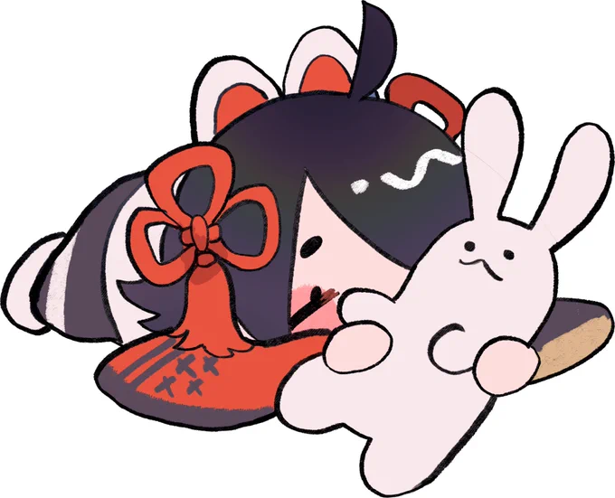 部屋に置いてたみにこまちゃん 