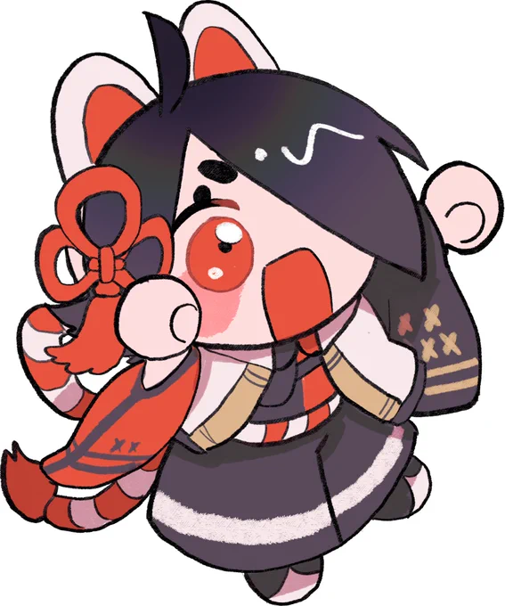 部屋に置いてたみにこまちゃん 