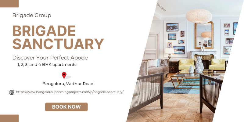 bangalore_flat's tweet photo. Brigade Sanctuary Varthur Road is located in the bustling center of Bangalore. The perfect blend of comfort and elegance is offered in this project's 1, 2, 3, and 4 BHK homes. 
Visit: https://t.co/HY1X9TTRhf https://t.co/c3xYkwr2Tk