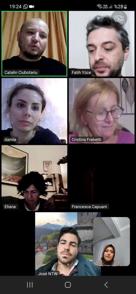 can_us_erasmus's tweet photo. Preparations of “Digital Transformation of Nature” for Romania LTT of our Erasmus+ project “Can we create the perfect environment with digitality and art?” are discussed with the Zoom meeting of all the partner teachers.

23-27 October 2023

@tokatmem @ulusalajans @ArGeMemTokat https://t.co/932xElDolJ