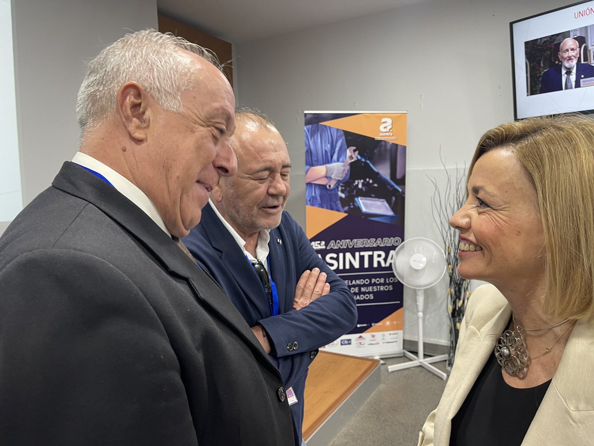 FEMEPA_LP's tweet photo. En la inauguración del congreso #Asintrauto Zurita añadía “Desde el Gobierno de Canarias vamos a apoyar todas las iniciativas que giren entorno a tres ejes: sostenibilidad, innovación y transformación digital¨ https://t.co/eaLFx19x5d