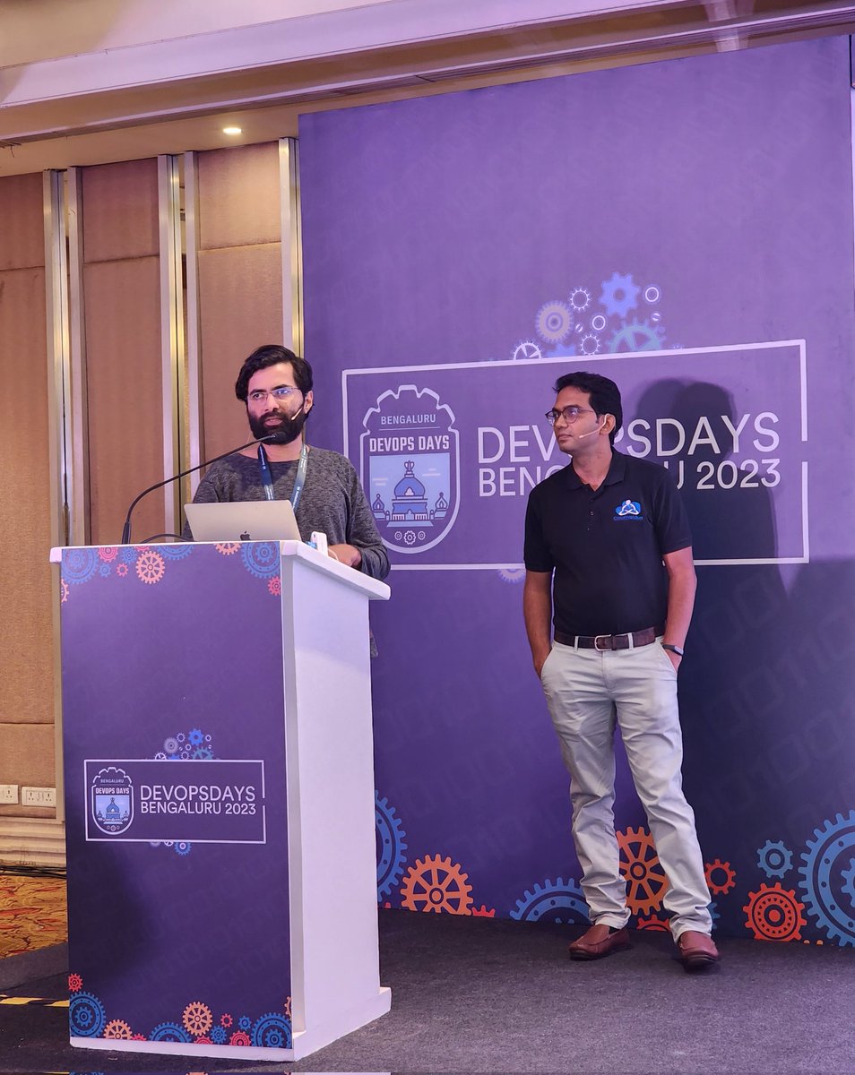 devopsdays_blr's tweet image. Visualizing K8s security using eBPF with @neependra and Abdul kareem memon!! 🎤 #DevOpsDaysBLR