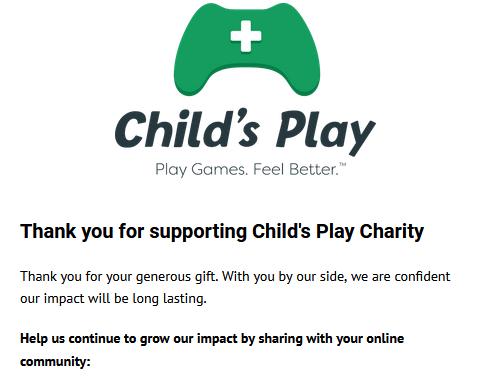 MechHeartZine's tweet photo. Our remaining profits have been sent to Child's Play with a donation of $1,148 USD!

With that, MHZ is officially finished. Thank you to our contributors and staff for making this happen, and to everyone who supported us the entire way.

For everlasting peace,
@sshrimpiee 💙 https://t.co/yXB3IZK1g1