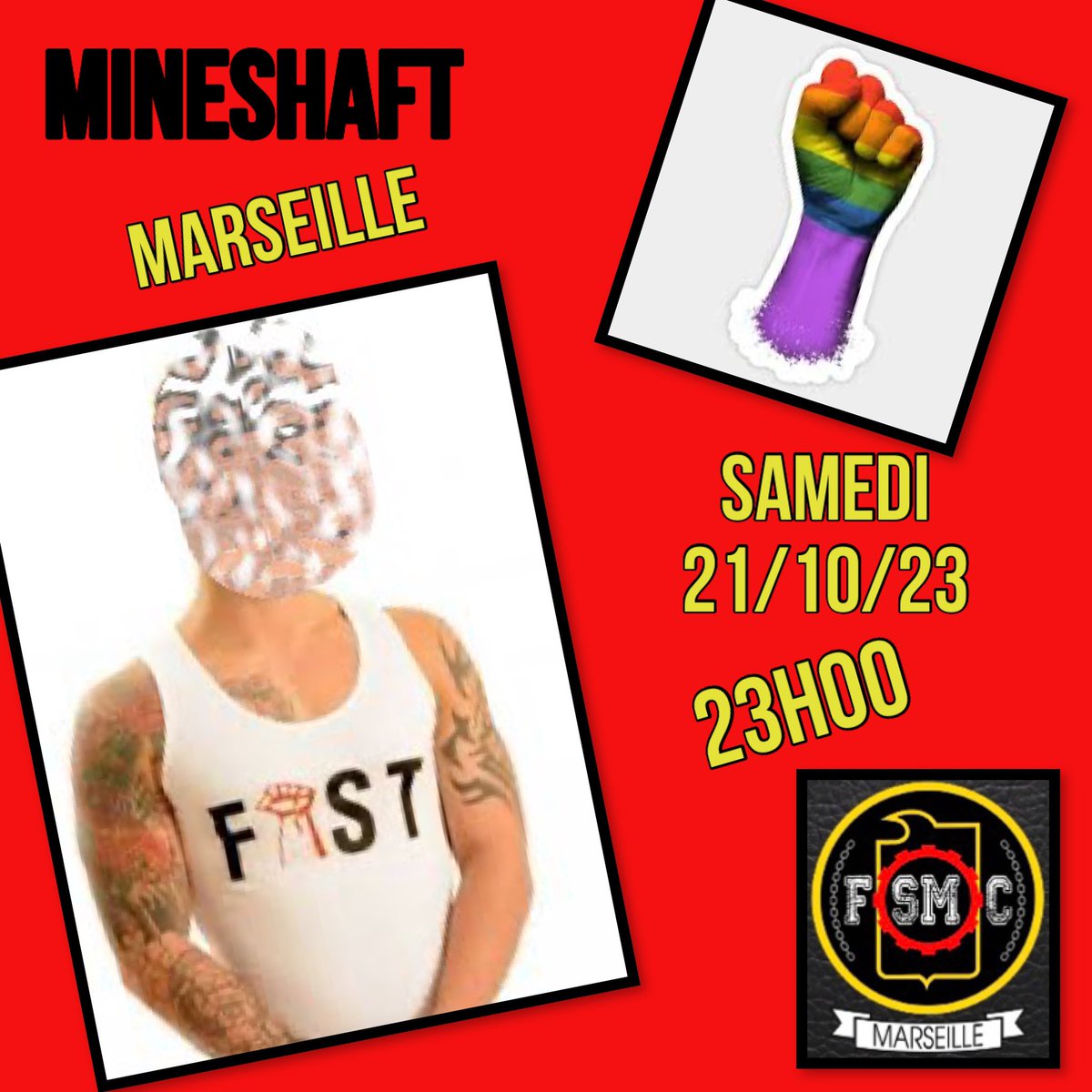 mineshaft13001's tweet photo. Ce soir ca va fister 🔥‼️
Des 23h00 au @mineshaft13001  😉
#gaybar #gaymarseille #gayfist #gaycuir #gaymaster #gayslave #nakedgay #gayjockstrap #gaysling #gayhot https://t.co/IrhCygKiXi